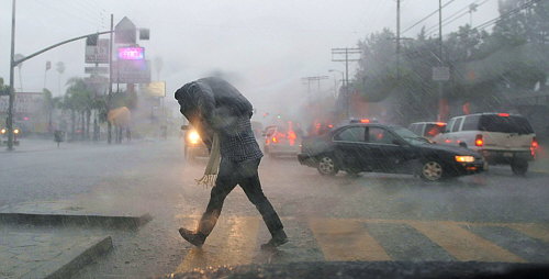 Delegada reitera llamado a la prevención ante alerta de viento y lluvia