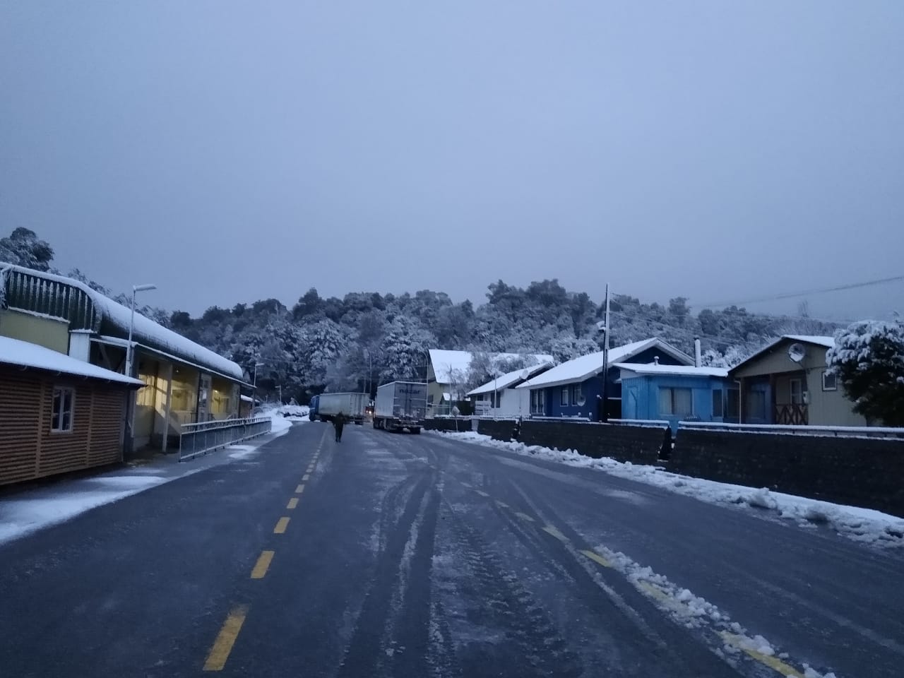 Delegada llama a comprensión por cierre de Paso Fronterizo debido a intensas nevadas