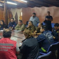 Reunión del COGRID Provincial:Despliegue y Actualización sobre el Incendio Forestal en la Comuna de San Pablo