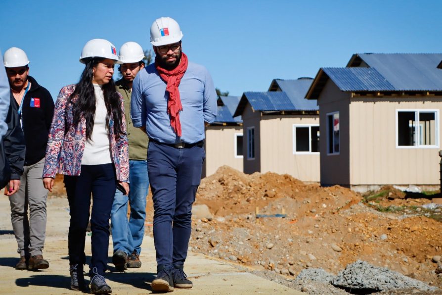 Delegada Provincial de Osorno encabeza visita técnica a obras de viviendas en Corte Alto, Purranque